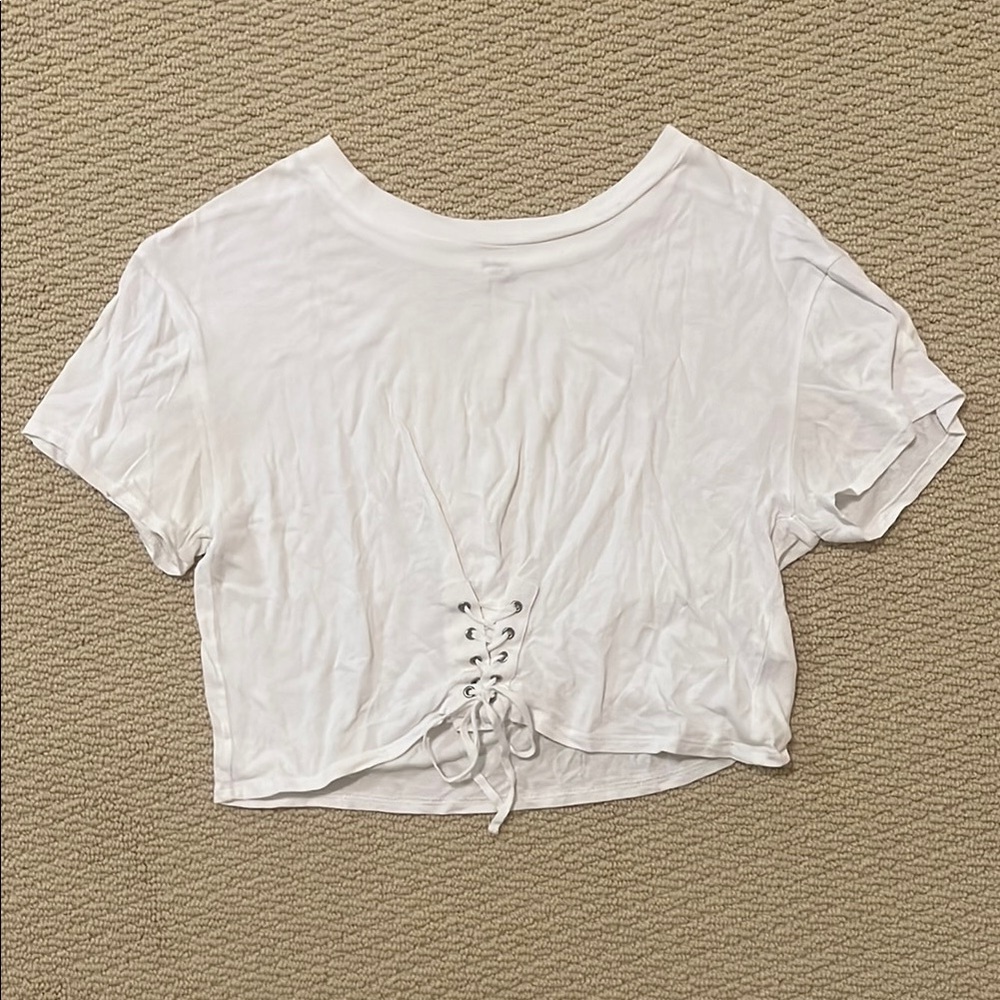 Garage | Front-Laced T-Shirt